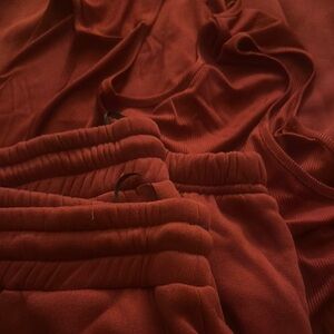 Women's Red Track Pants